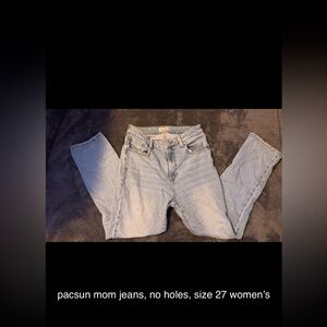 Pacsun jeans with no holes